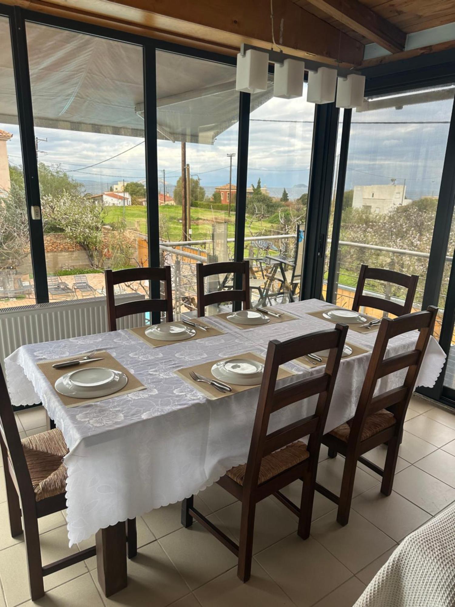 Solmar Aegina With Private Pool - Jacuzzi Apartment Khloi Luaran gambar